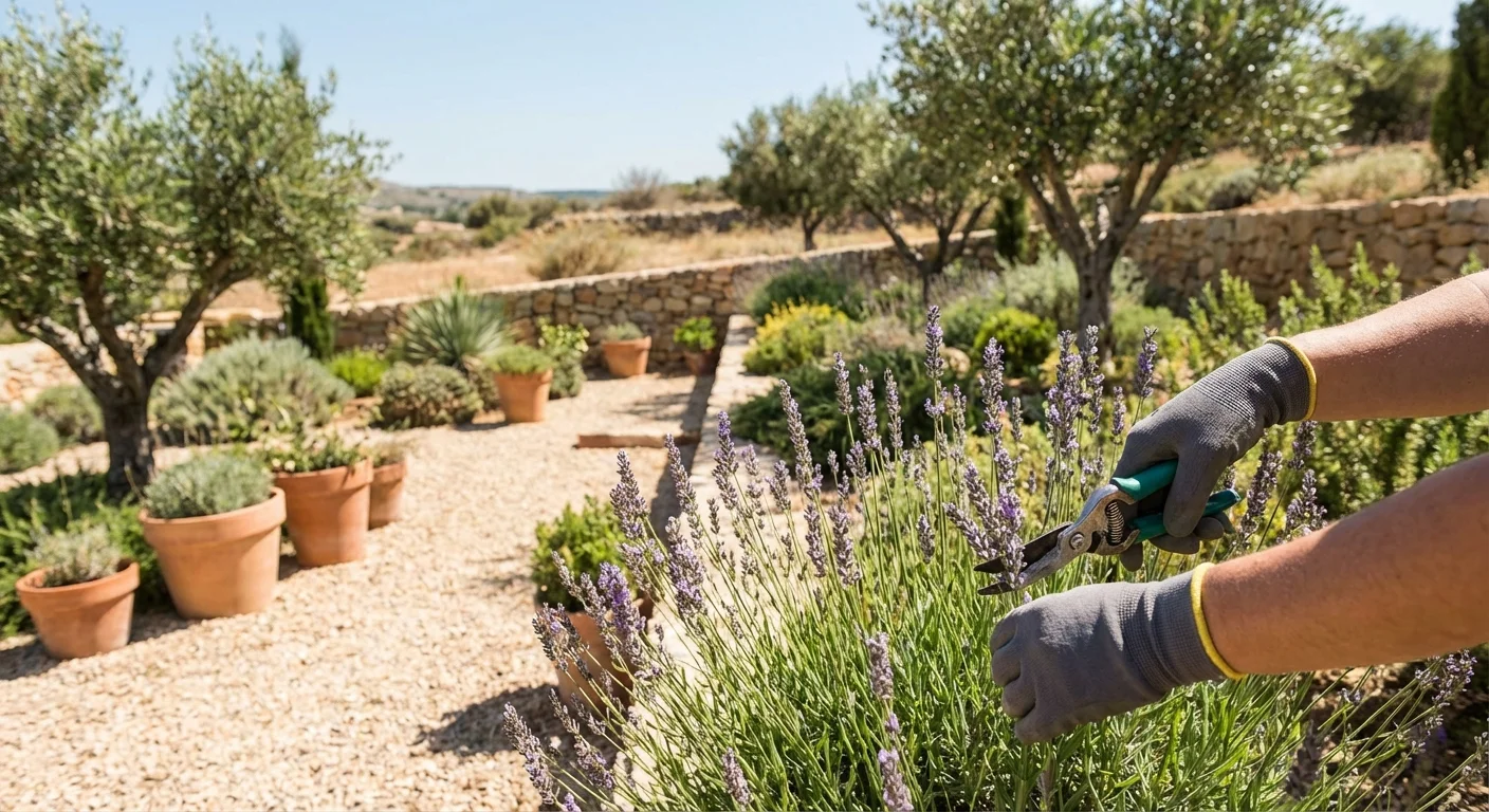 Gartenpflege in einem mediterranen Klima Abbildung 8