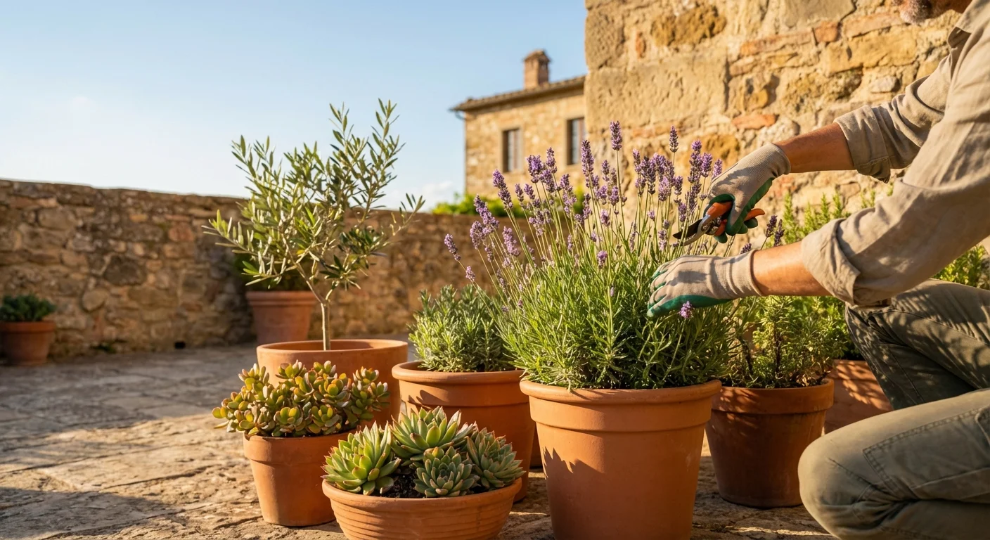 Gartenpflege in einem mediterranen Klima Abbildung 4