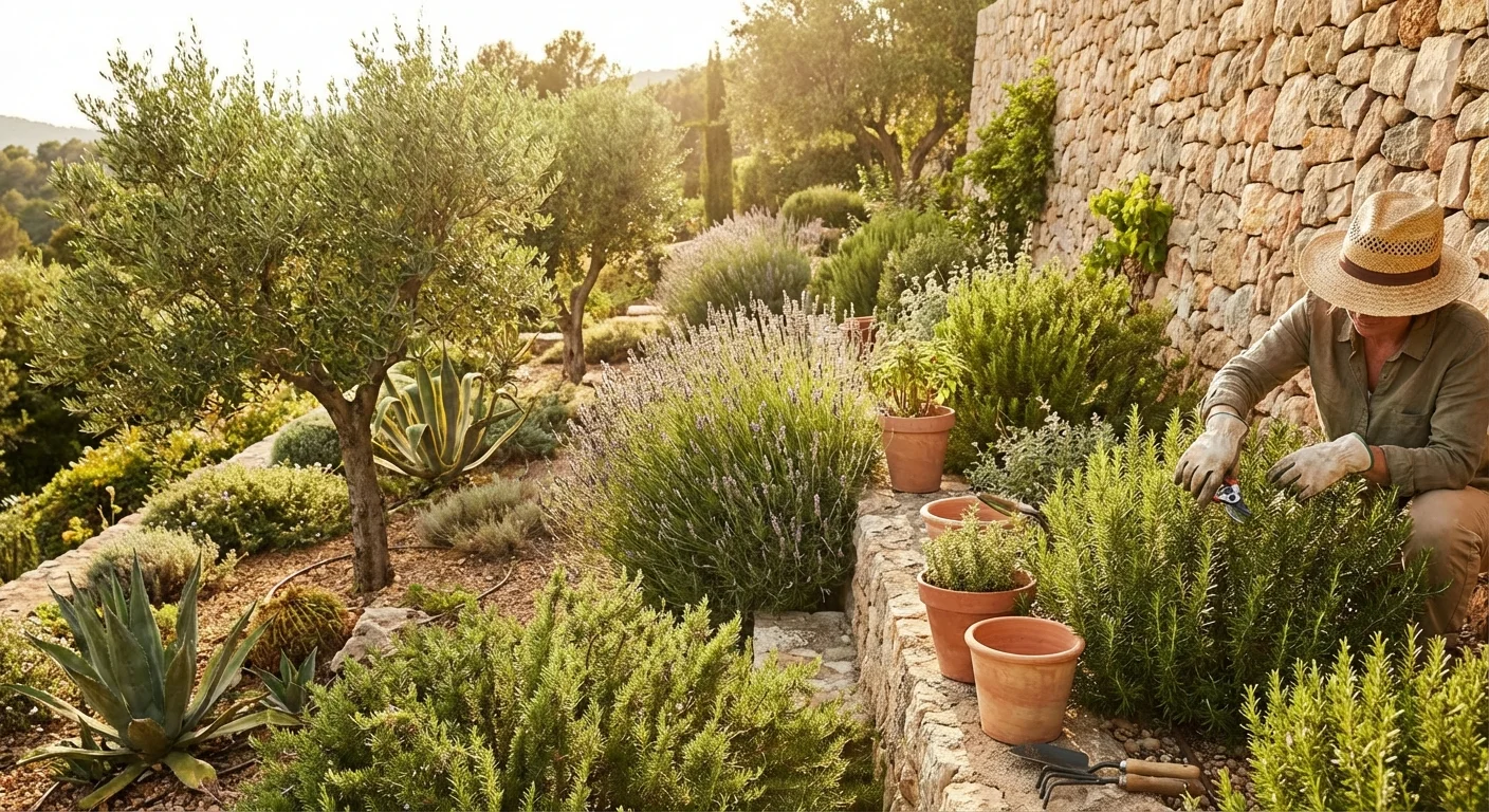 Gartenpflege in einem mediterranen Klima Abbildung 7