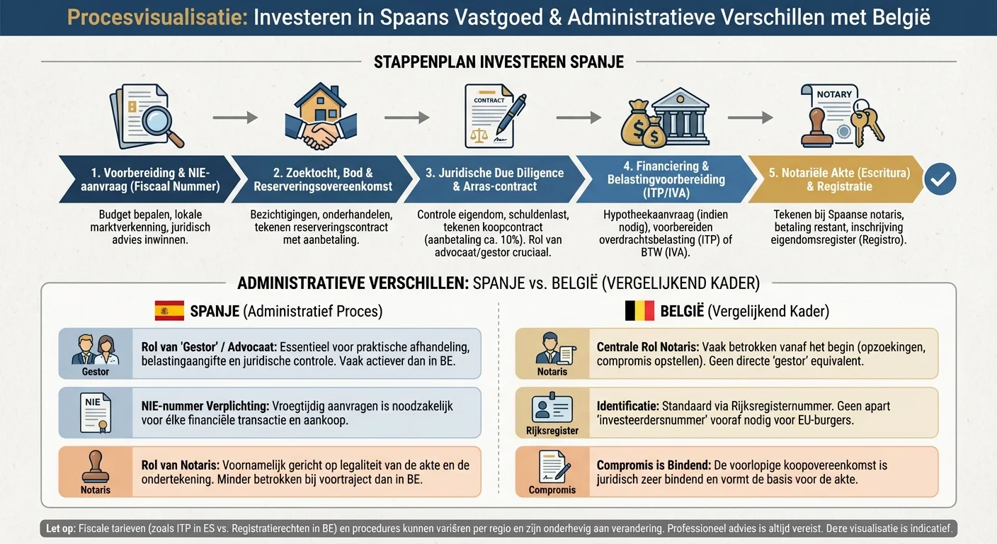 comparative view, side-by-side layout van Investeren Spanje bij hoe u een hoog huurrendement kunt garanderen, professional appearance.